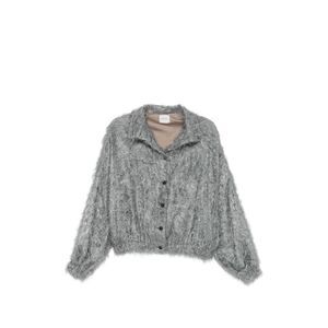 Alysi Women Fringed Blouson Jacket